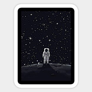 Astronaut Sticker